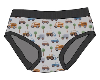 Kinder Unterhose Kleiner Fuhrpark