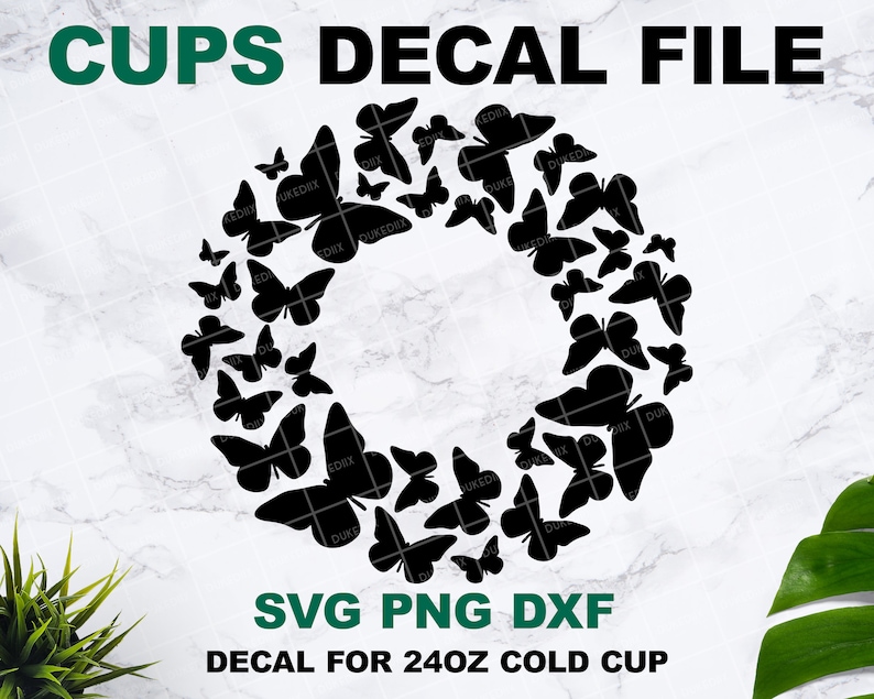 Download Butterfly Starbucks cup SVG Starbucks svg Starbucks wrap ...