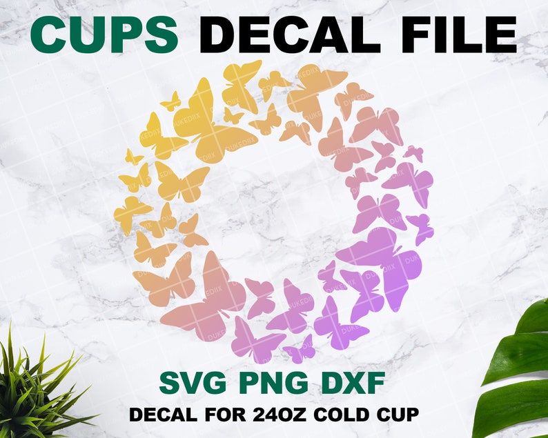 Download Butterfly Starbucks cup SVG Starbucks svg Starbucks wrap ...
