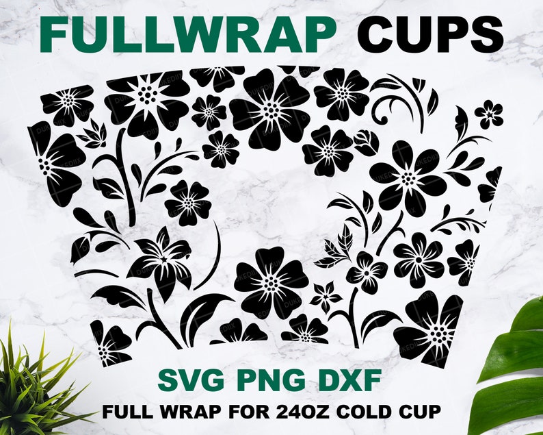 Download Floral Starbucks cup SVG Flower Starbucks svg Starbucks ...
