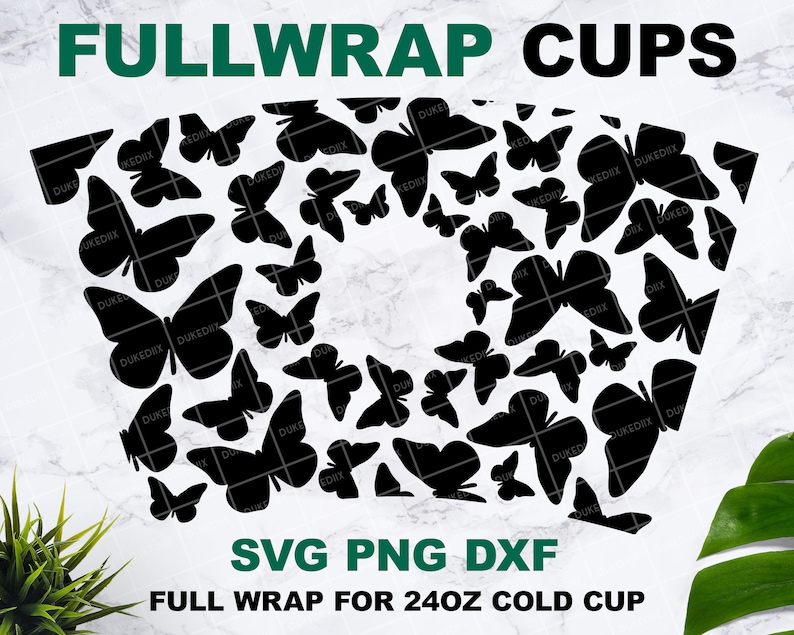 Download Butterfly Starbucks cup SVG Starbucks svg Starbucks wrap ...