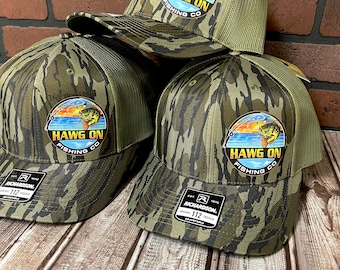 Custom Logo Camo Trucker Hat: Richardson 112 Snapback