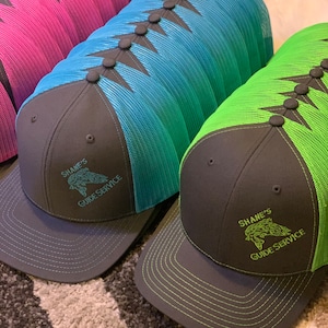 Benutzerdefinierte Logo Trucker-Hut, gestickte Trucker-Hut, Richardson 112, yupoong, Logo-Trucker-Hut, gestickte Baseball-Hut, Geschenk für ihn,