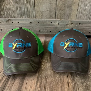Gorra de camionero con logotipo bordado: regalo personalizado para papá