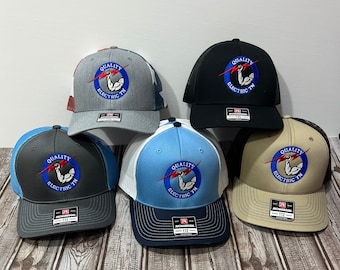 custom logo trucker hat, Embroidered trucker hat, SnapBack trucker hat, custom logo, embroidered logo cap, Personalized Hats, bulk hats, cap