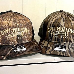 custom logo trucker hat, Embroidered trucker hat, Embroidery hat, Camo hat, 112, Company Logo Hat, Personalized Hats, for him, Richardson