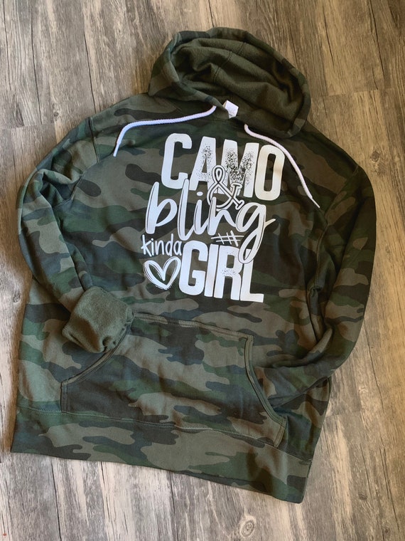 She camo hoodie hotsell