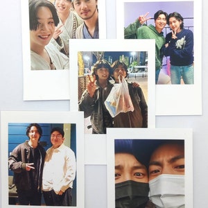 BTS onofficiële handgemaakte polaroid, RM, Jin, Suga, J-Hope, Jimin, V, Jungkook, Army, Bias, Kpop-vriendaccessoire
