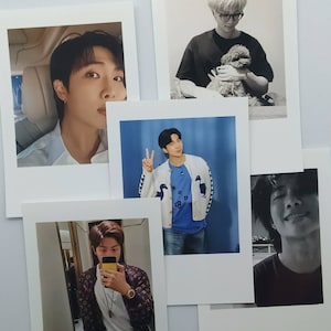 BTS Namjoon onofficiële handgemaakte polaroid, RM, Jin, Suga, J-hope, Jimin, V, Jungkook, Army, Bias, Kpop-vriendaccessoire