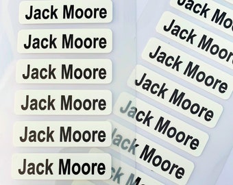 Personalised stick on school uniform,care home name labels for clothes etc