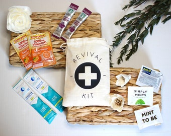 Classic - Wedding Party Guest Revival/Survival Kits | Wedding, Party Favor, Hangover Kit