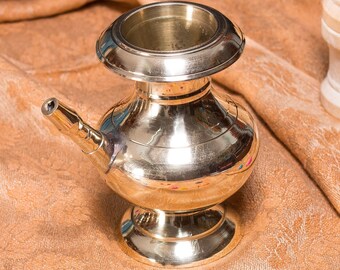 Brass Karuwa | Water Storage & Drink Serving Pot Vessel | Karuwas for Pooja, Ritual and Household Uses | Home Decor Puja Gift Item