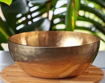 Spa Beauty Water Vibration Bath Bowls | Foot Relaxation Massage Tub | 7 Metals Mixed Sound Healing Singing Bowl | Flower Decoration Bowl