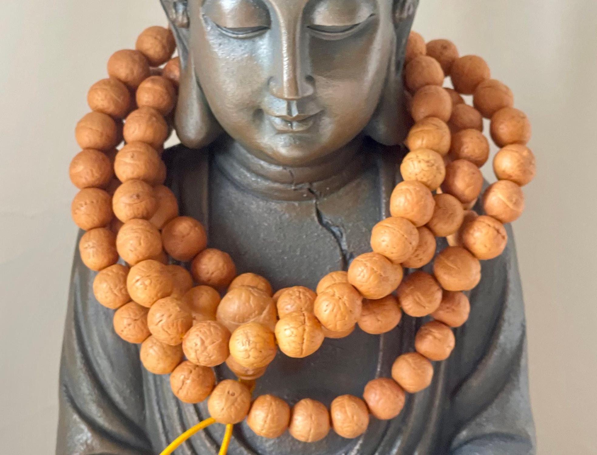 Nepali Bodhi Mala | Phoenix eye | prayer Beads | Meditation Beads | Enlightenment Beads |