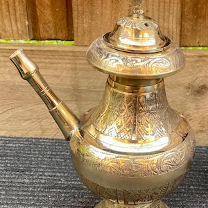 Brass Karuwa | Water Storage & Serving Pot Vessel | Karuwas for Pooja, Ritual and Household Uses | Handcrafted Home Decor Gift Item