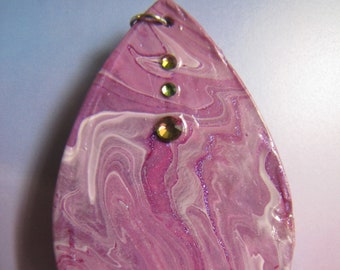 Collier abstrait de style pour ou chaîne de clés