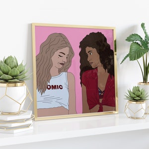 Rue and Jules Euphoria Art Print - Digital Download