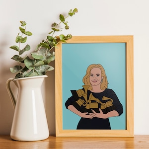 Adele Grammys Art Print - Digital Download