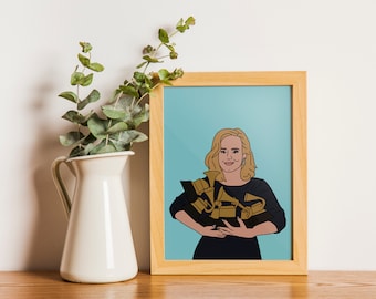 Adele Grammys Art Print - Digital Download