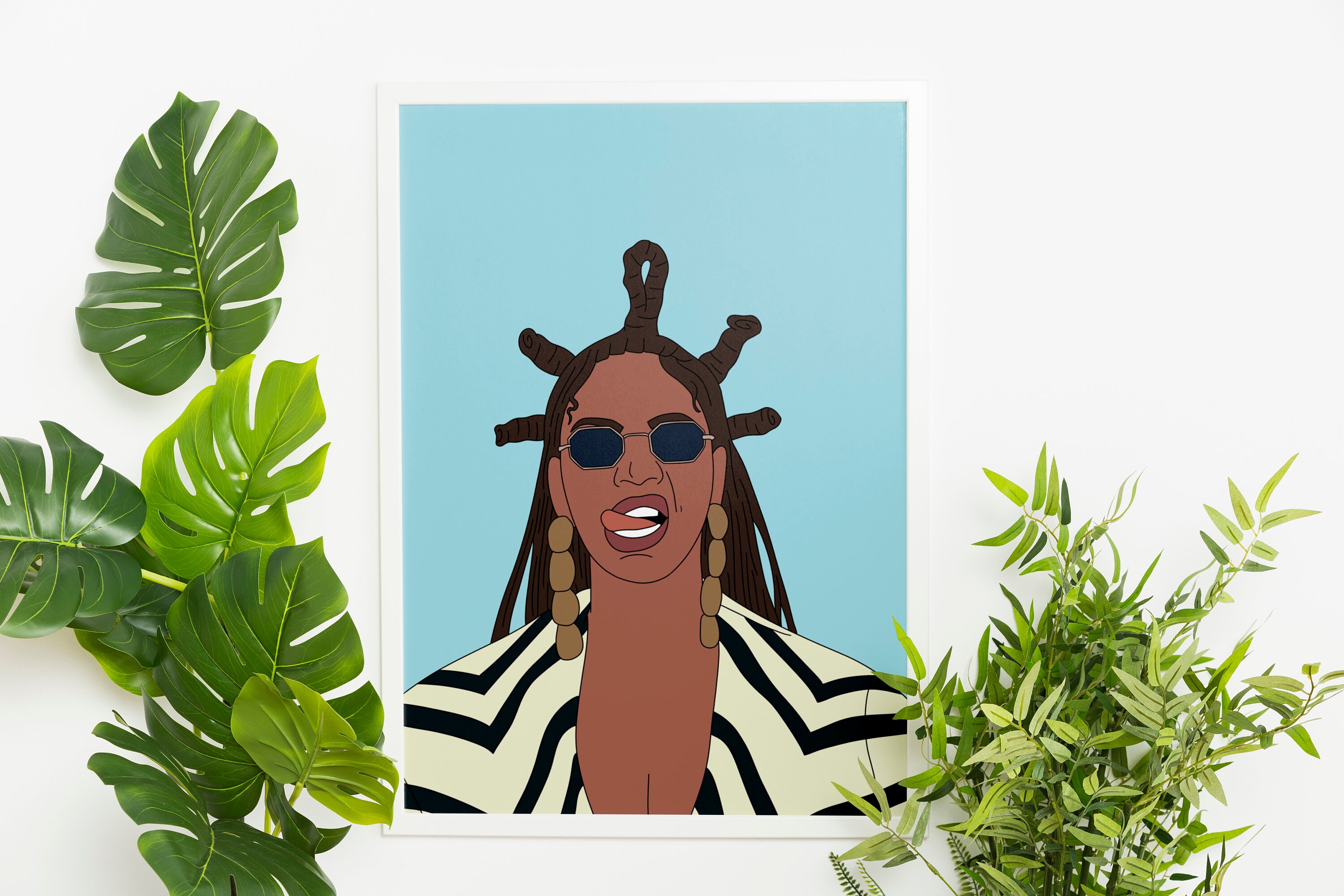 Beyonce Black is King Art Print Digital Download Etsy