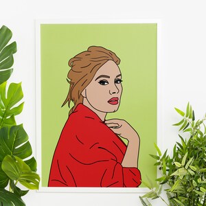 Adele Kunstdruck - digitaler Download