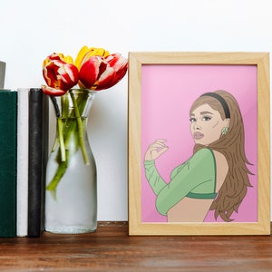 Ariana Grande Positions Art Print - Digital Download