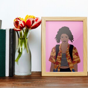 Zendaya Rue Euphoria Art Print - Digital Download