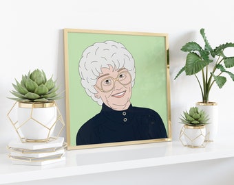 Golden Girls Sophia Art Print - Digital Download