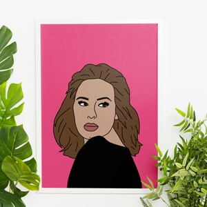 Adele Kunstdruck - digitaler Download