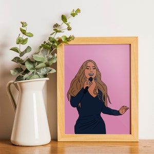 Mariah Carey Art Print - Digital Download