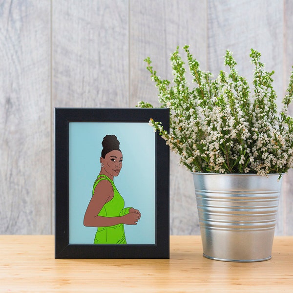 Issa Rae Art Print - Digital Download