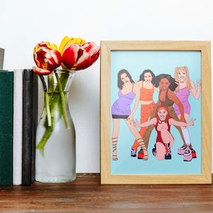 Spice Girls Art Print - Digital Download