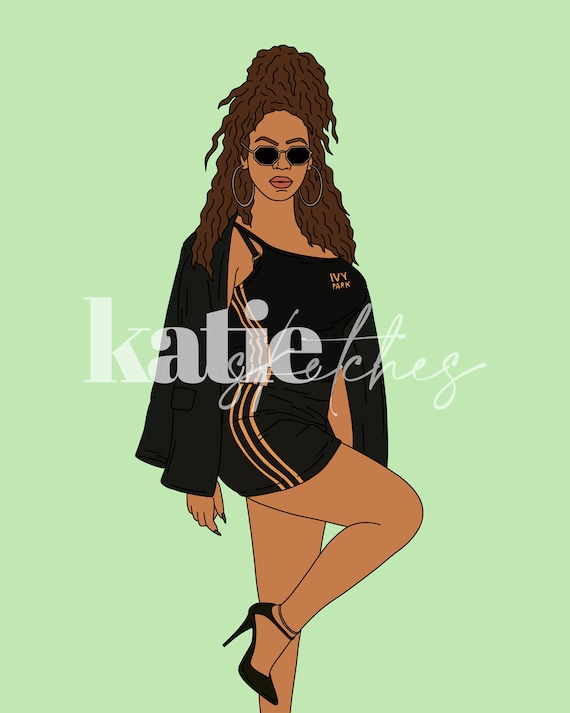 Beyonce Ivy Park Art Print - Digital Download - Etsy