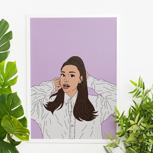 Ariana Grande Art Print - Digital Download