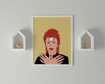 David Bowie Art Print - Digital Download