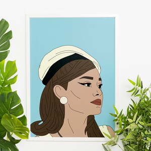 Ariana Grande Positions President Art Print - Digital Download