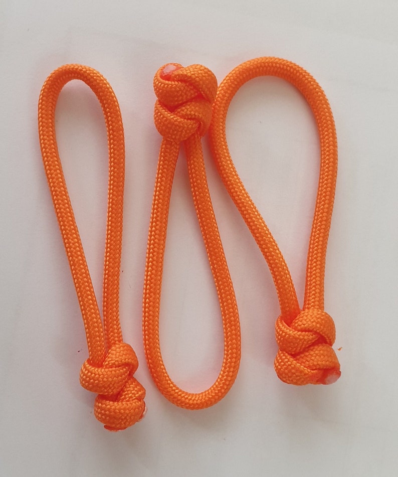Paracord Snake Knot Zipper Pulls set of 3 Etsy