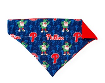Phillies Phanatic Hundehalstuch | Über das Halsband