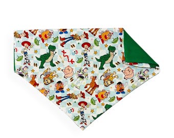 Toy Story Hundehalstuch | Über das Halsband
