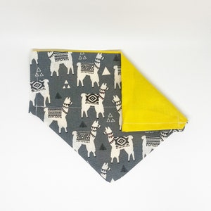 Llamas | Over the Collar Dog  | Reversible