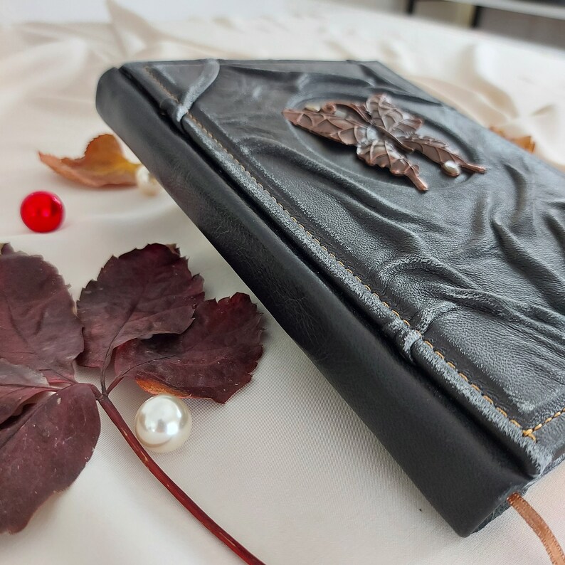 Locked Genuine Leather Notebook Diary Unlined Pages Handmade Etsy