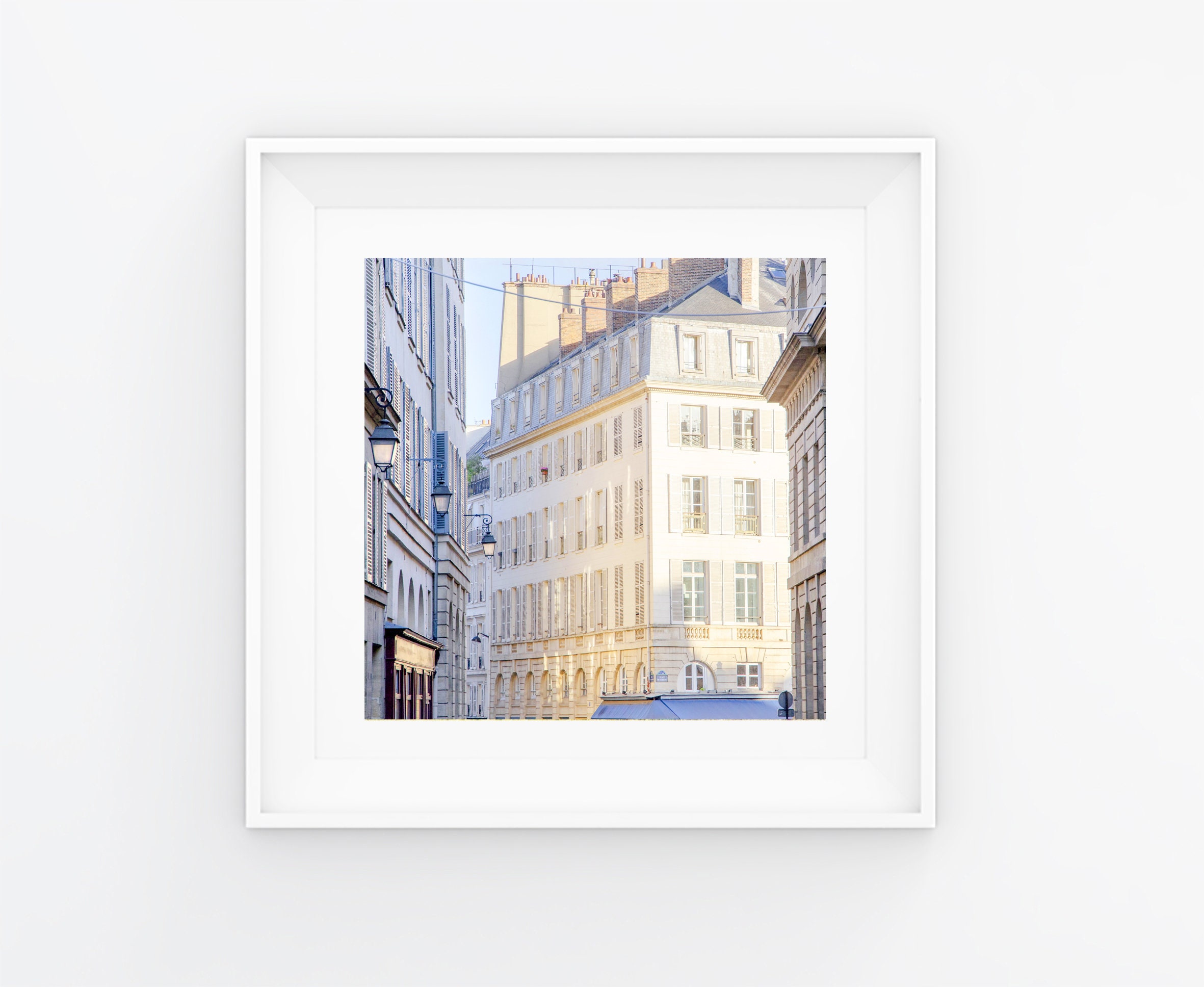 Rue Rotrou, Photo de Paris 10x10cm, Décoration Intérieure, Impression Fine Art, Wall Gallery Wall, P