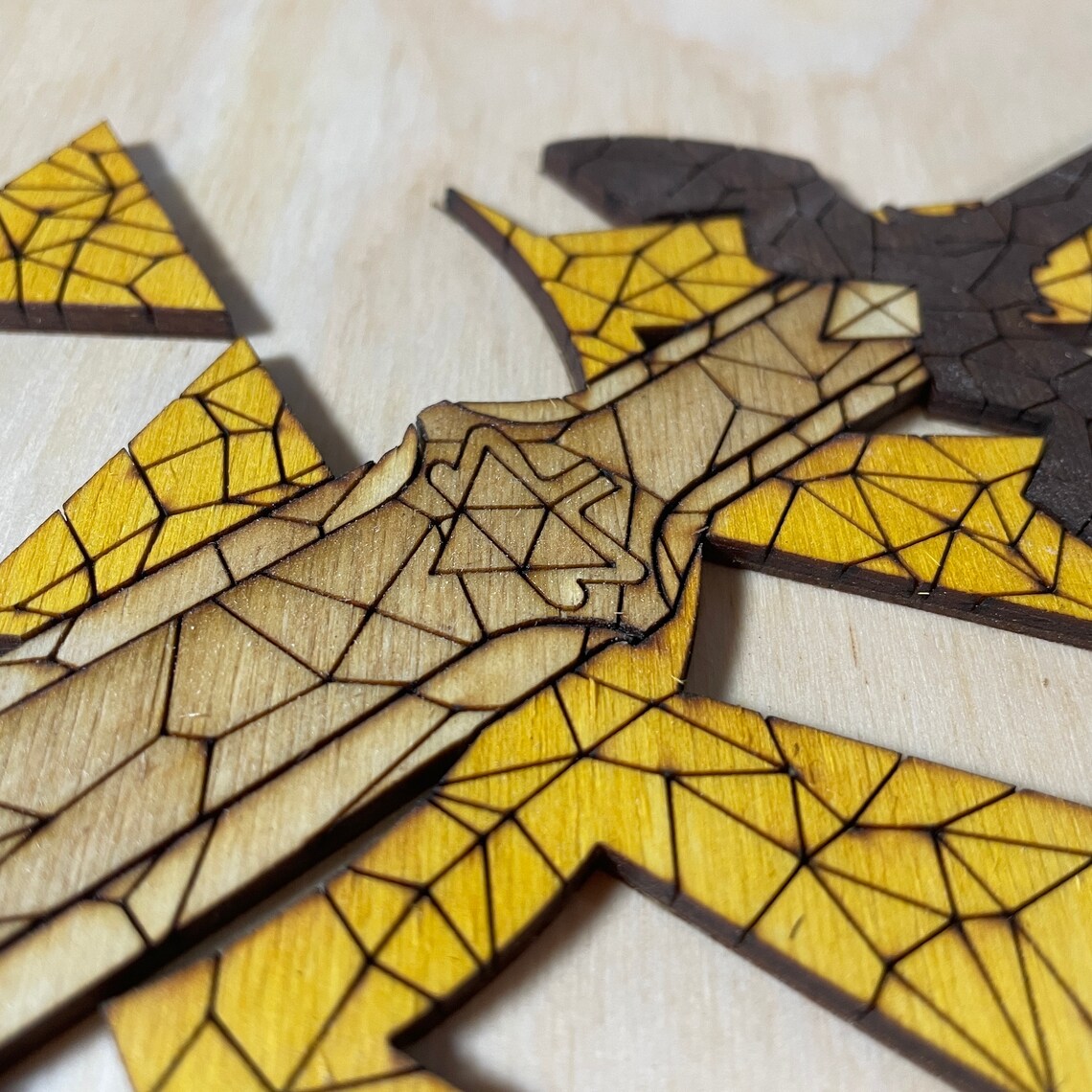 Legend of Zelda Master Sword Wood Art Etsy