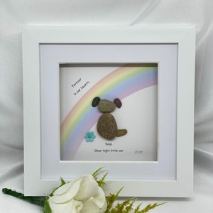 Dog Memorial Picture, Rainbow Bridge Bild 1