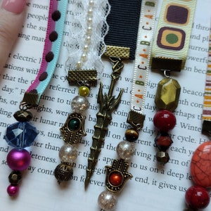 Decorative Wiccan 10 Inch Ribbon Bookmark