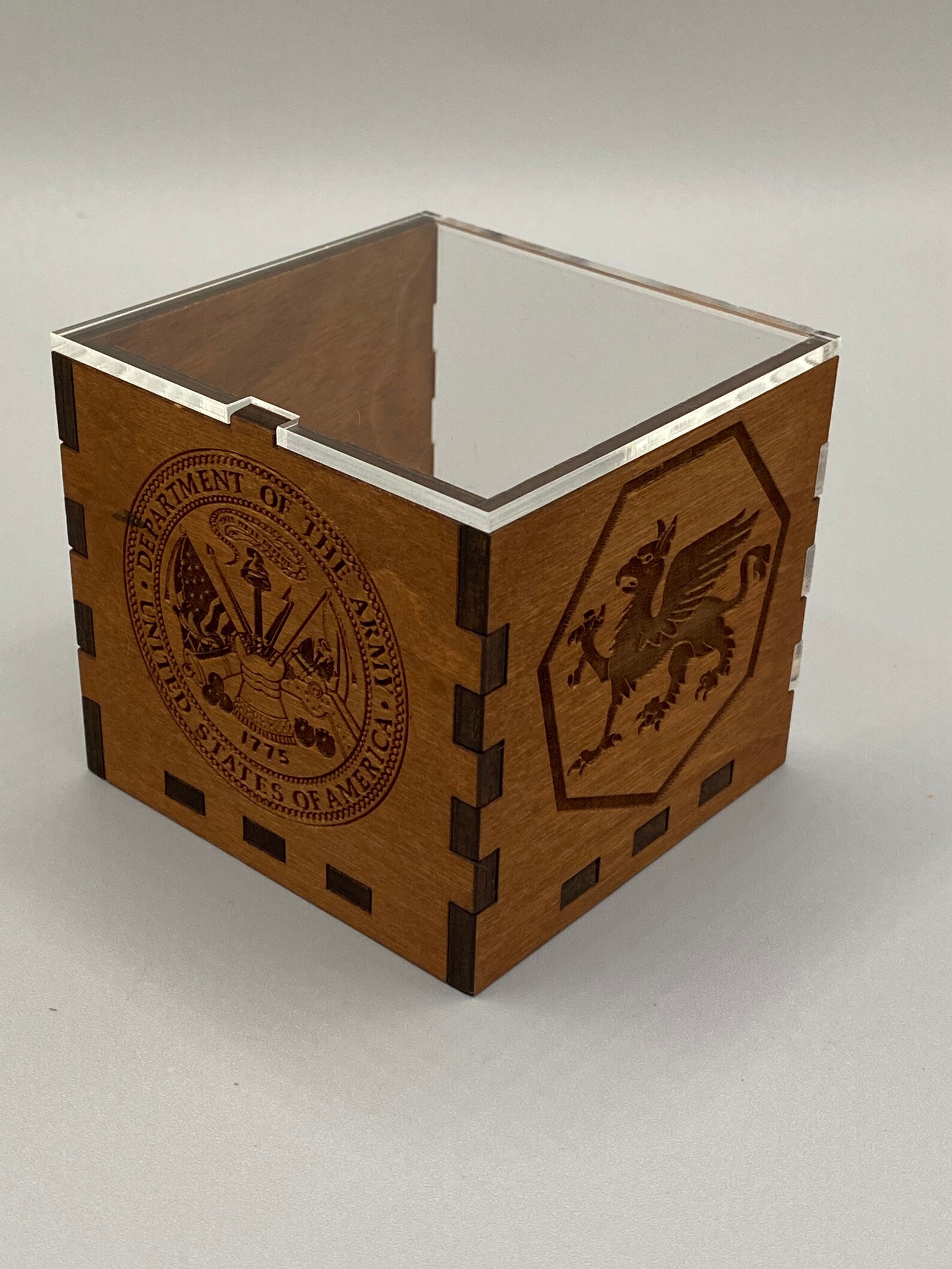 Service Member Dog Tag Display Box Etsy