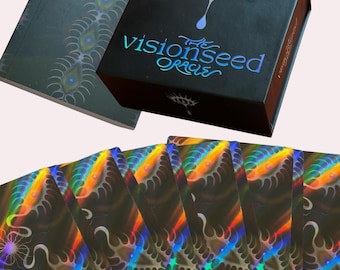 El Oráculo Visionseed: Un mazo de oráculo de chakras mágico, lujoso y de fabricación independiente