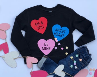 camisa de san Valentín de corazón, camisa de vday linda para niños, camisa de día de San Valentín, camisa de niño lindo vday, camisa de san Valentín para niños, camiseta de niñas vday
