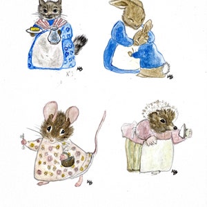 Beatrix Potter  sticker pack