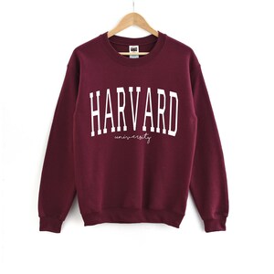 oversized harvard sweatshirt
